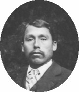 Kiksadi man Rudolph Walton Kawootk' in about 1901. Photo Tongass Historical Society.